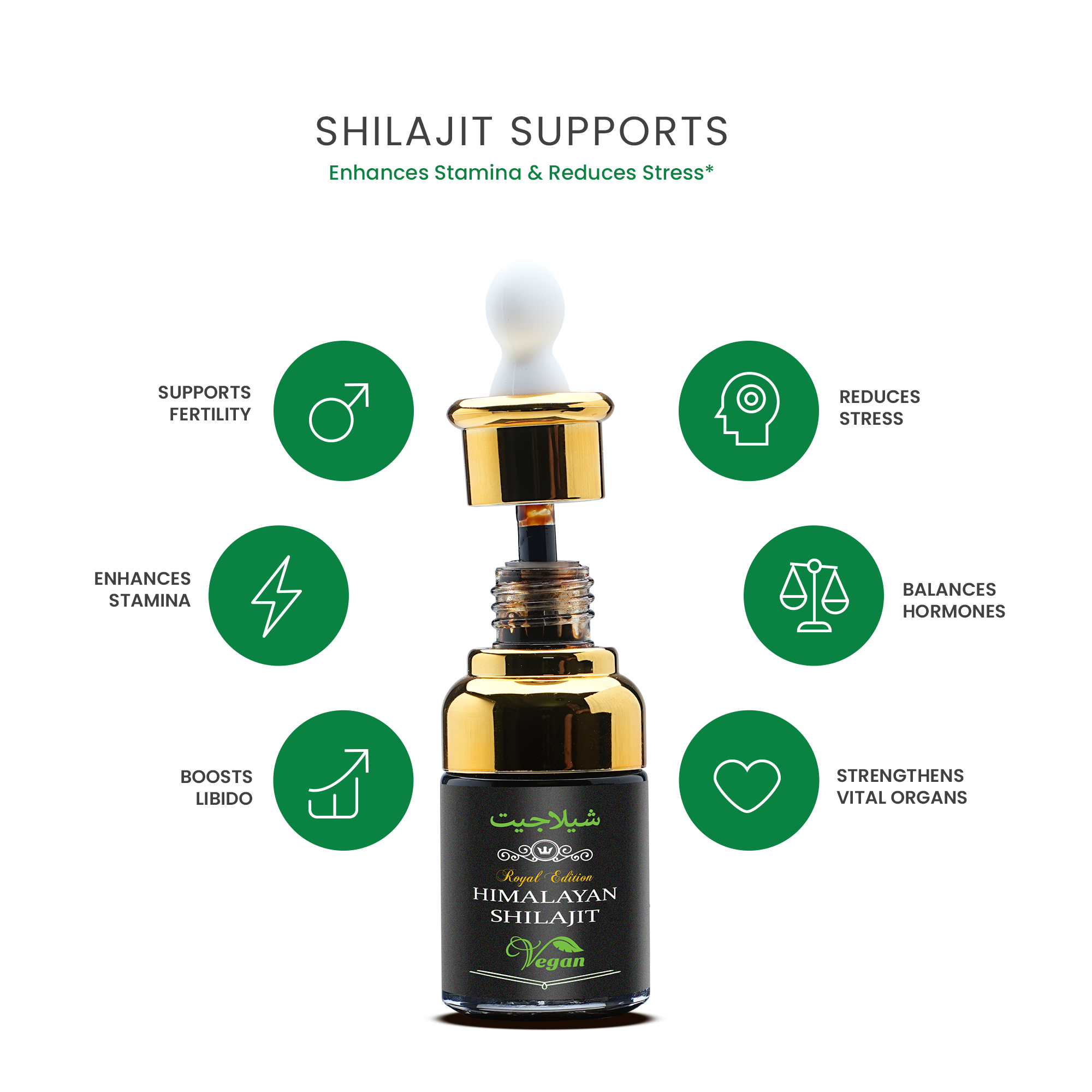 Shilajit Drops - 30ml | 60 Servings | Natural Dietary Supplement