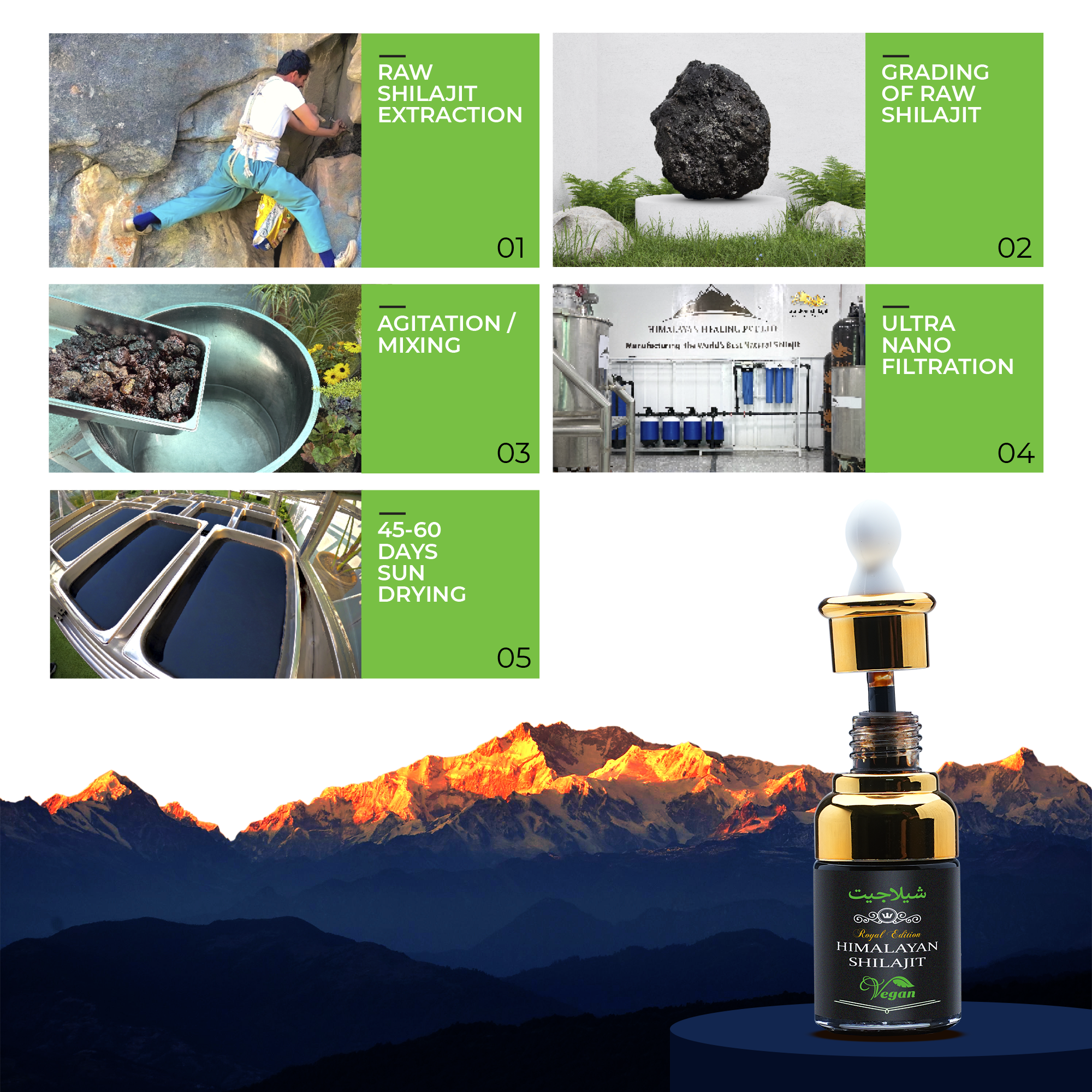 Shilajit Drops - 30ml | 60 Servings | Natural Dietary Supplement