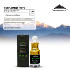 Himalayan Shilajit Drops – 30 ml Bottle, wholesale pack