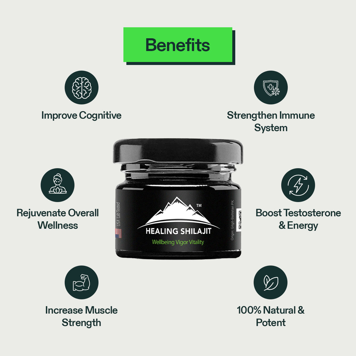 Himalayan Healing Shilajit | Natural Dietary Supplement