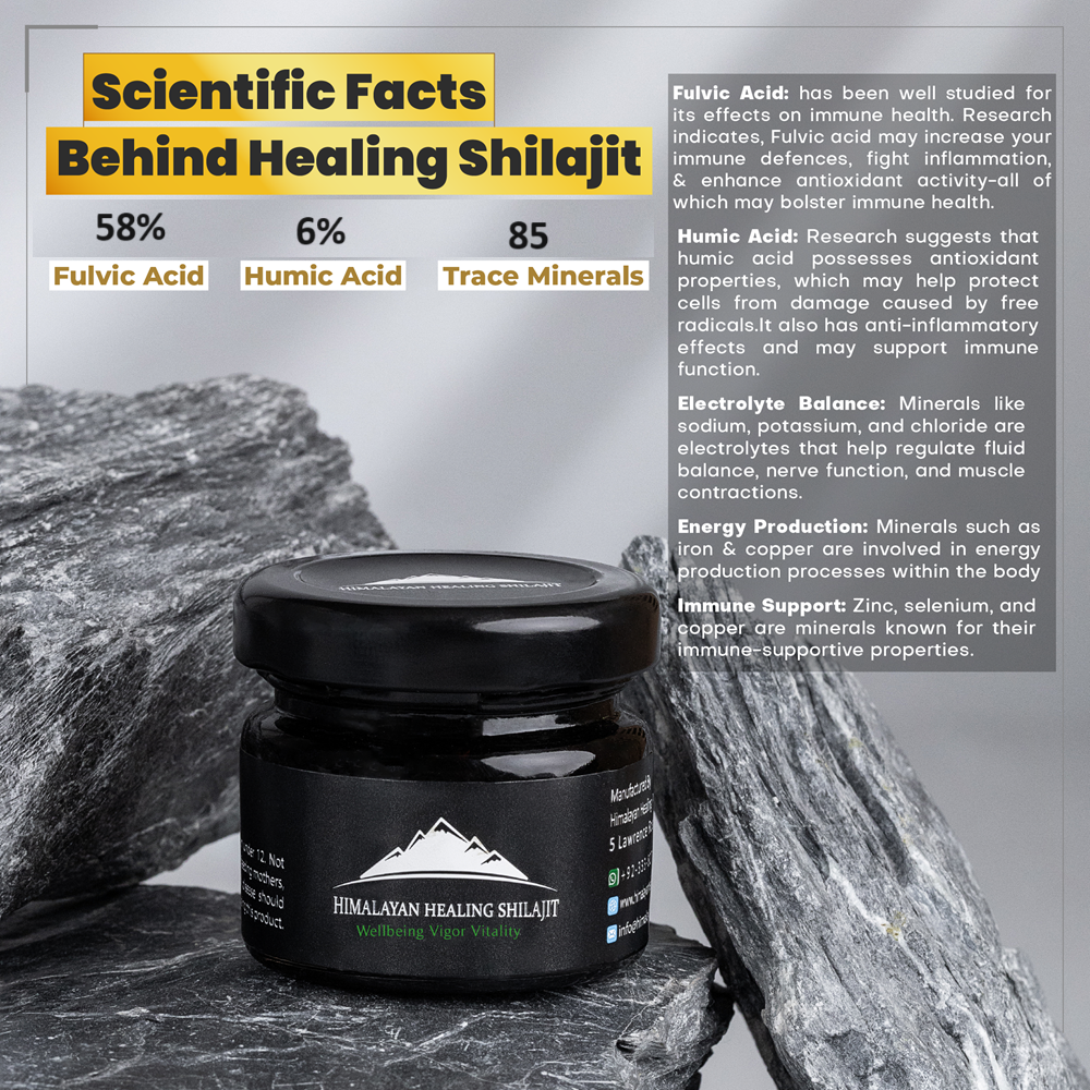 50 Gram Himalayan Shilajit Resin |  100% Natural Shilajit - Lab Tested - Contains Fulvic Acid - Trace Minerals - Pure Natural Dietary Supplement