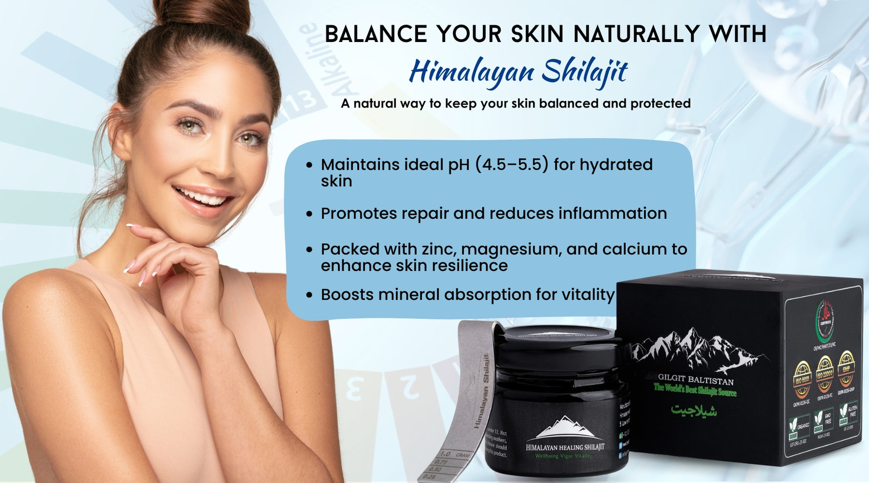 Shilajit and Skin pH Balance: Supporting a Healthy Barrier