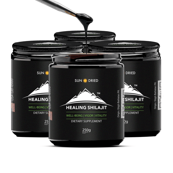 Shilajit Resin - 1000g (250g x 4) | 2000 servings | Natural Dietary Supplement