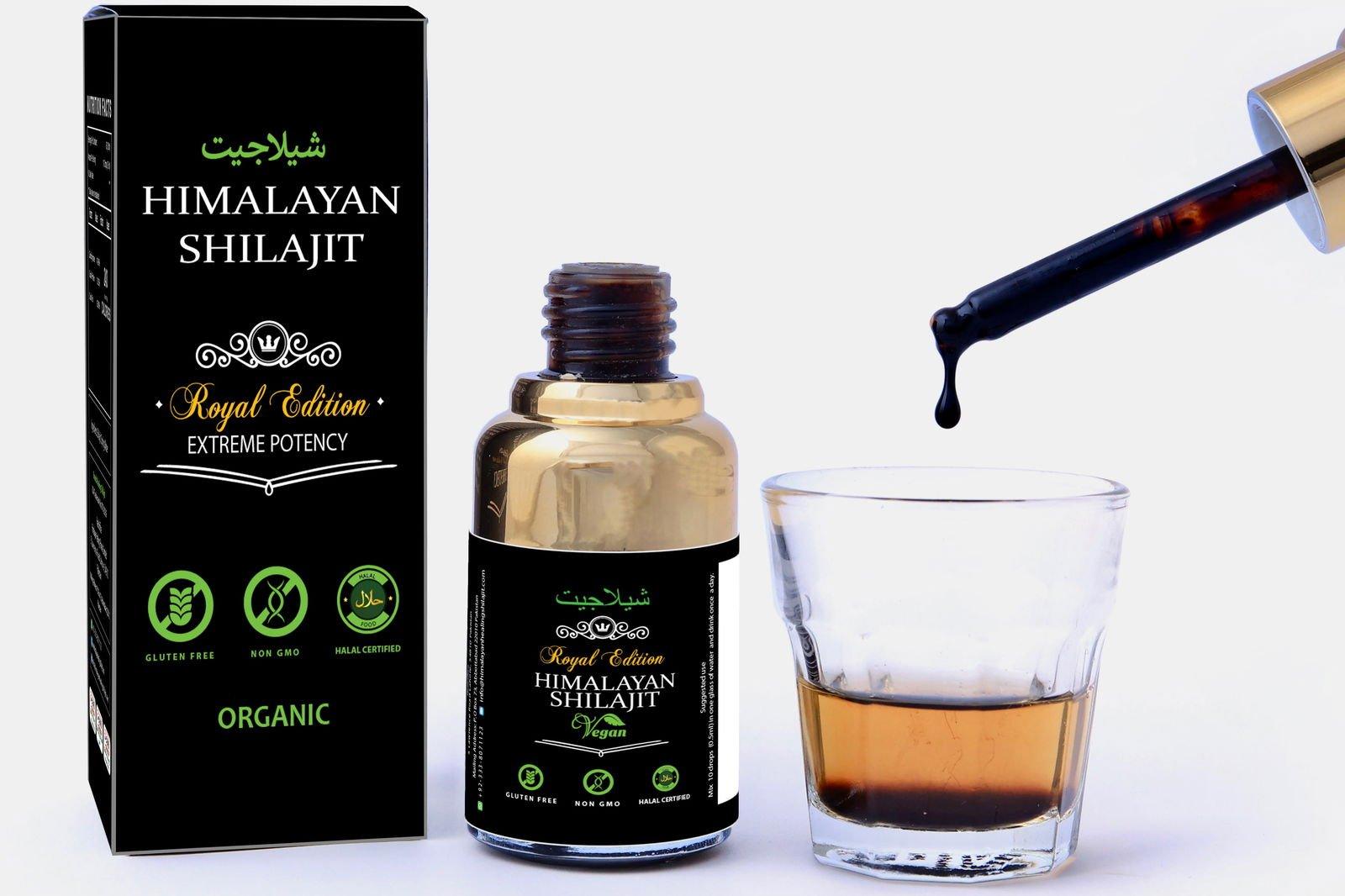 Pure Himalayan Shilajit Drops | Gold Grade Quality - 30ml - Himalayan Healing Shilajit