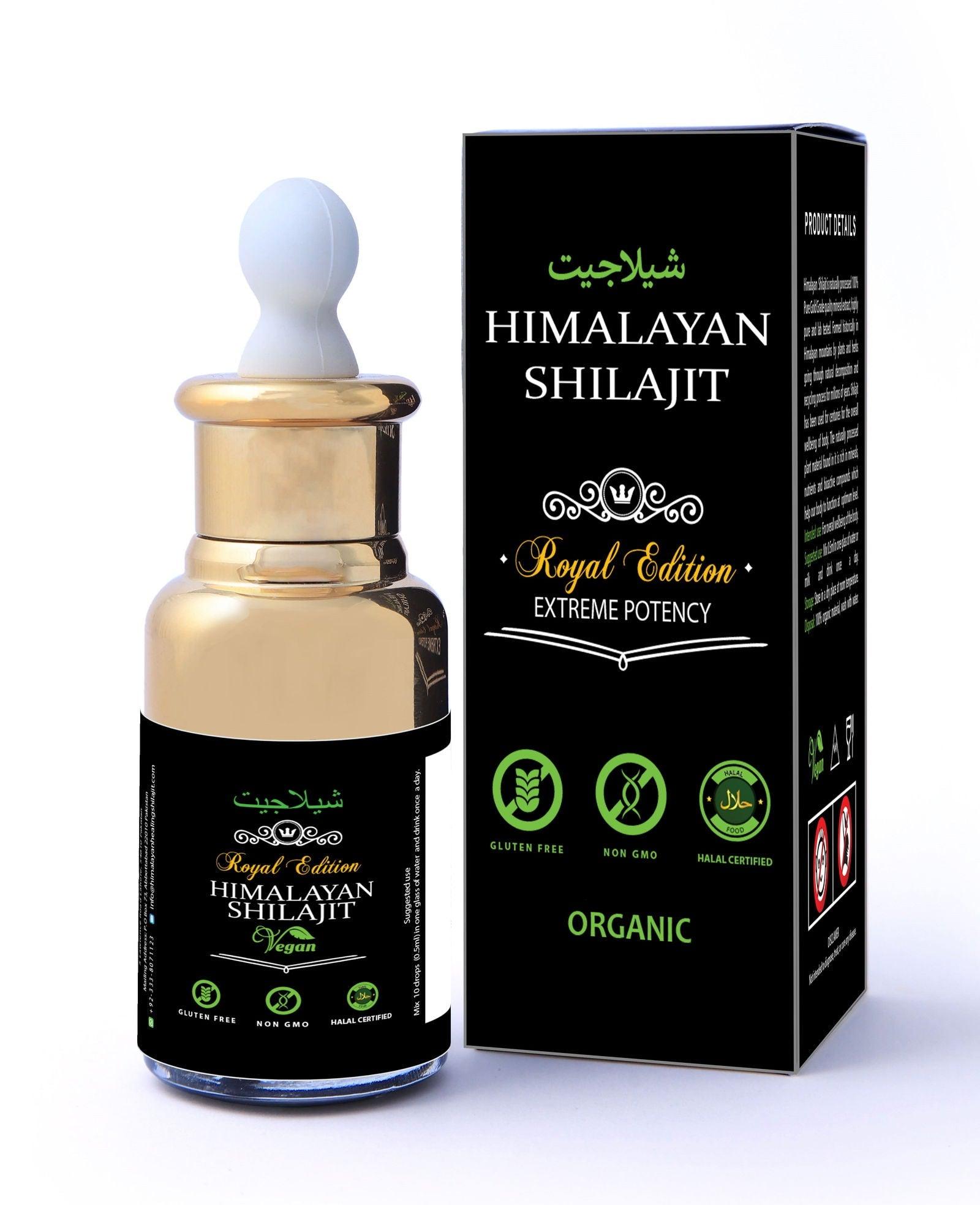 Pure Himalayan Shilajit Drops | Gold Grade Quality - 30ml - Himalayan Healing Shilajit