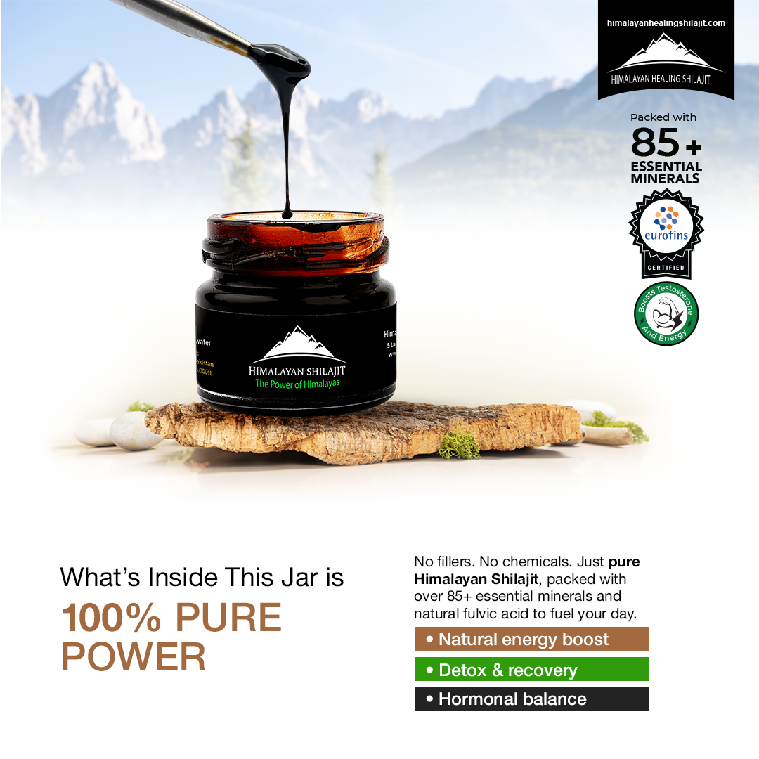 30G - Pure Himalayan Shilajit | Gold Grade Quality