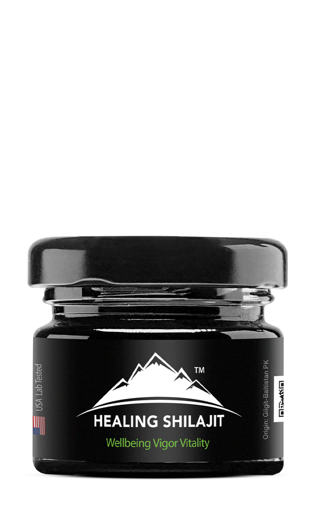 Shilajit Pur Résine Himalayenne - 30g Authentique, Naturel, Biologique, Premium (acide Fulvique)