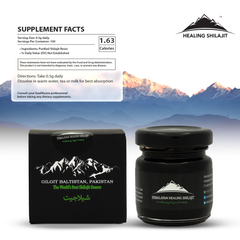 Himalayan Shilajit Resin – 50 g Jar, wholesale pack
