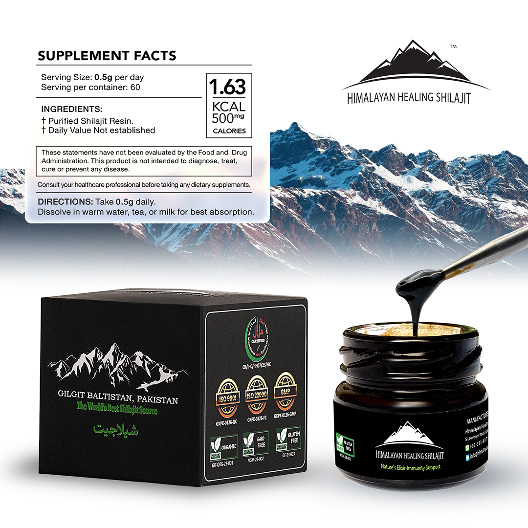 30G - Pure Himalayan Shilajit | Gold Grade Quality