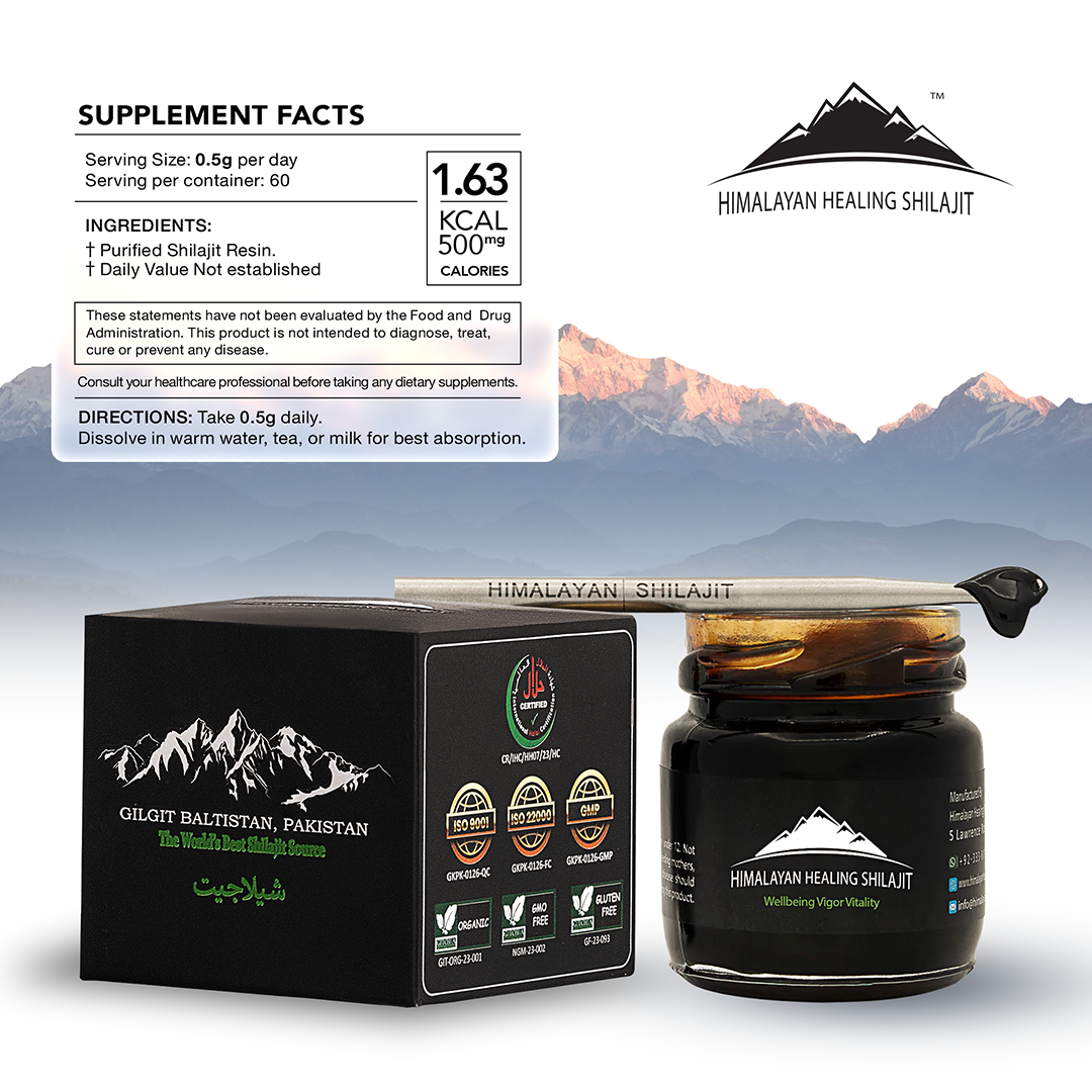 50Gram - Pure Himalayan Shilajit | Gold Grade Quality