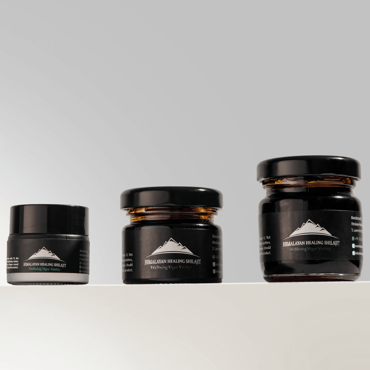 Pure Himalayan Shilajit | Gold Grade Quality - All Variants - Himalayan Healing Shilajit