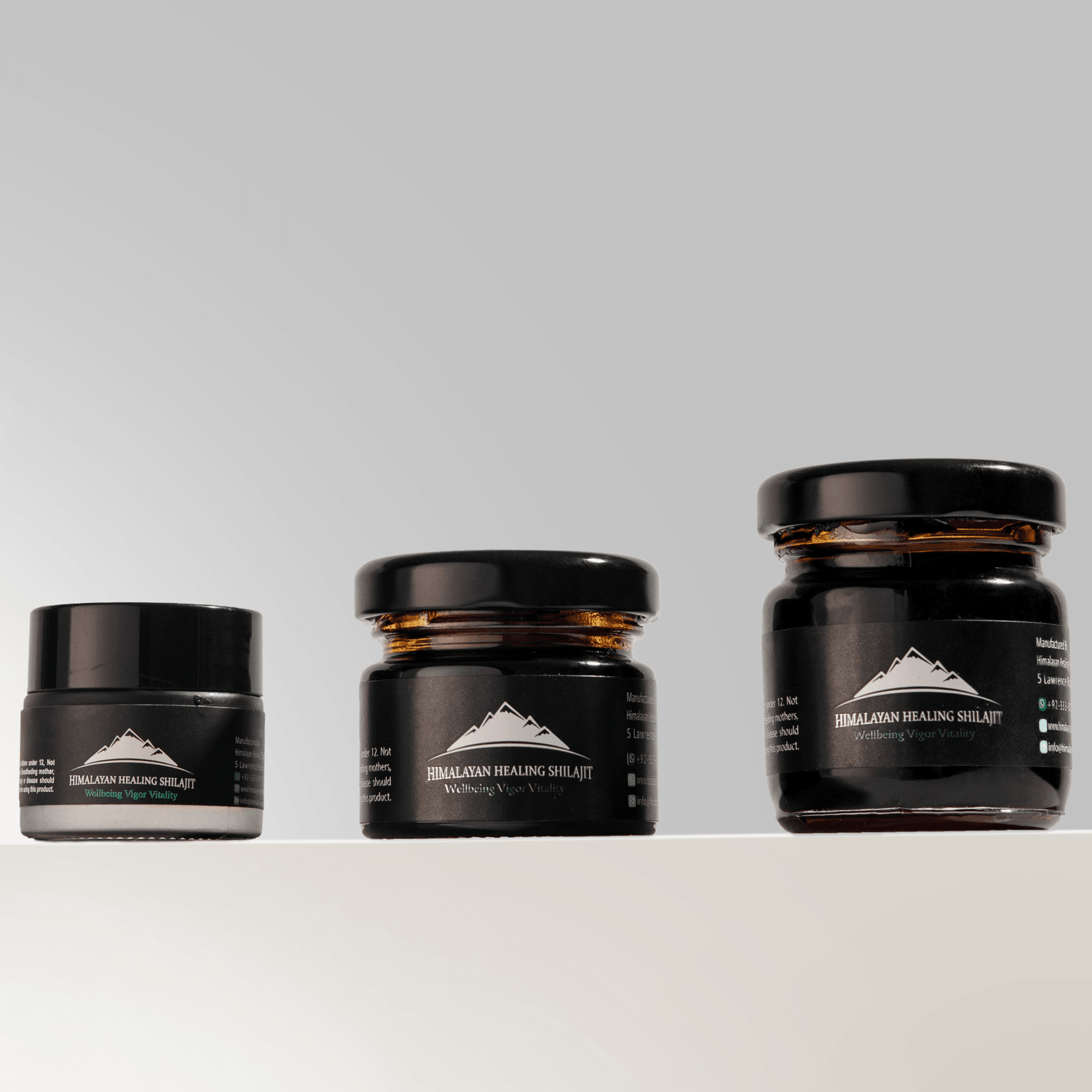 Pure Himalayan Shilajit | Gold Grade Quality - All Variants