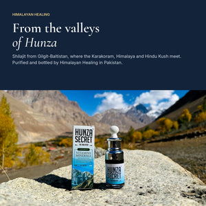 Hunza Secret box and bottle in Gilgit-Baltistan, where the Karakoram, Himalaya and Hindu Kush meet
