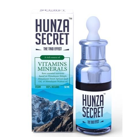 Hunza Secret | Multi Natural Minerals Complex - Himalayan Healing Shilajit